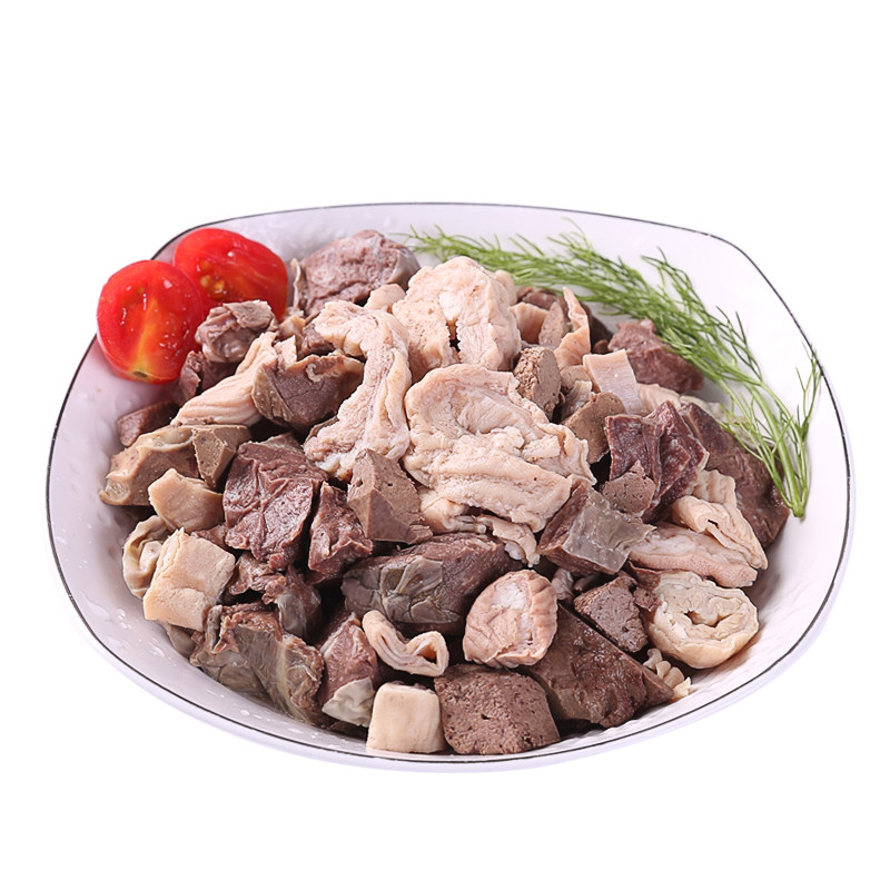 精制牛杂1000g生鲜牛肺牛肝牛肠食材