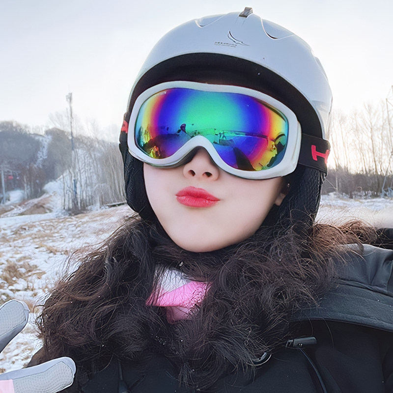 滑雪护目镜成人防雪镜男儿童近视雪地眼镜装备滑雪眼镜