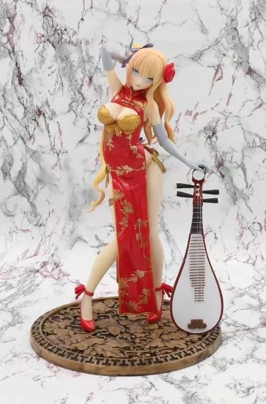 一件代发tony幻想金莲红玉旗袍ver1手办模型潮玩盲盒