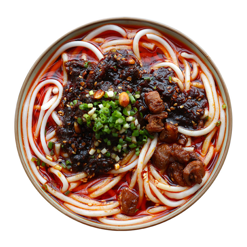 辣鸡遵义贵州米粉贵阳特色小吃鸡肉速食米线冲泡方便面