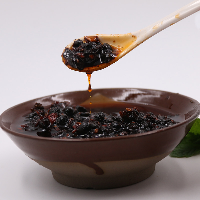 贵州遵义风味豆豉辣椒红油辣子拌饭拌面辣椒酱辣椒类调料