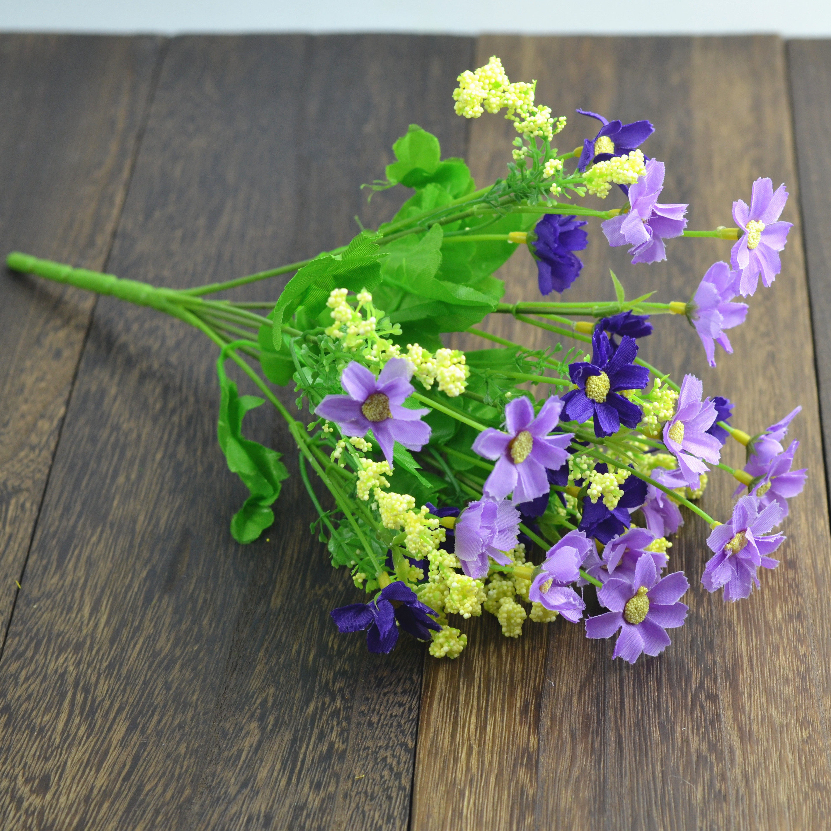 手工花朵diy仿真塑料花假室内摆设装饰假话仿真花