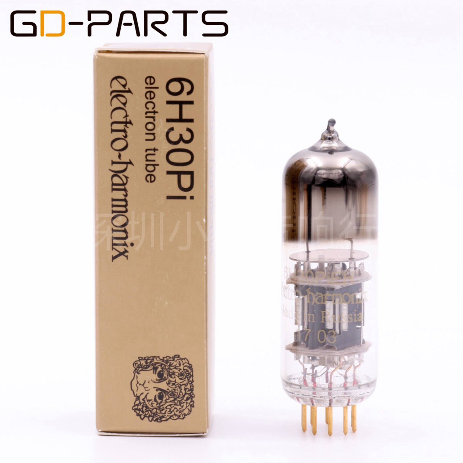 俄罗斯eh金脚电子管6h30pi/6n6 12bh7/5687 12ay7/6072a精密配对