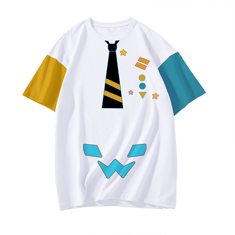 凹凸格瑞学生夏季青少年衣服短袖卡米尔罗斯动漫周边动漫t恤