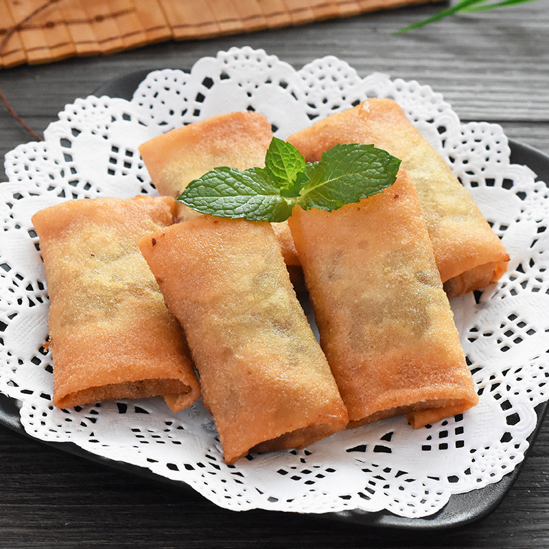 潮州汕头春卷下午茶茶点小吃零食油炸半成品广东潮汕特产美食吃货