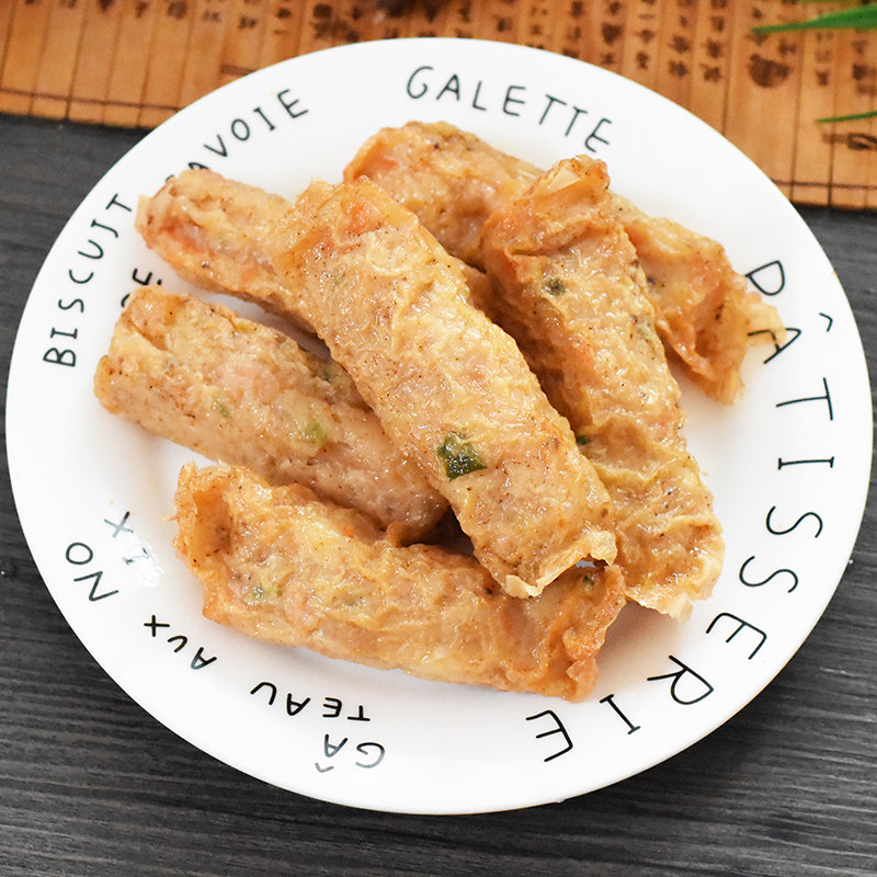 嘉福炸虾卷冷冻虾卷 炸小吃早餐油炸食品 虾炸货春卷虾味卷半成品
