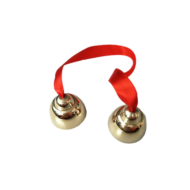 奥尔夫教具纯铜仿铜碰钟碰铃儿童打击乐器摇铃幼儿园打击乐器