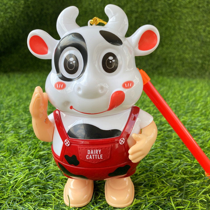 灯笼牛灯抖音跳舞牛年元宵花灯电动萌牛防疫灯笼