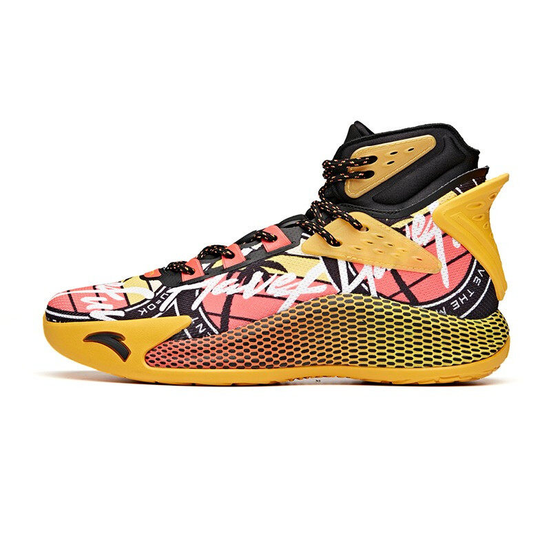 安踏kt5龙珠联名主场复活节havefun黑金白金篮球鞋