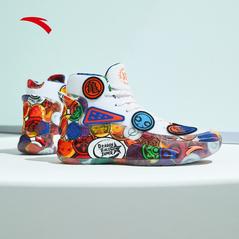 安踏龙珠高帮战kt5联名汤普森限量男鞋球鞋篮球篮球鞋