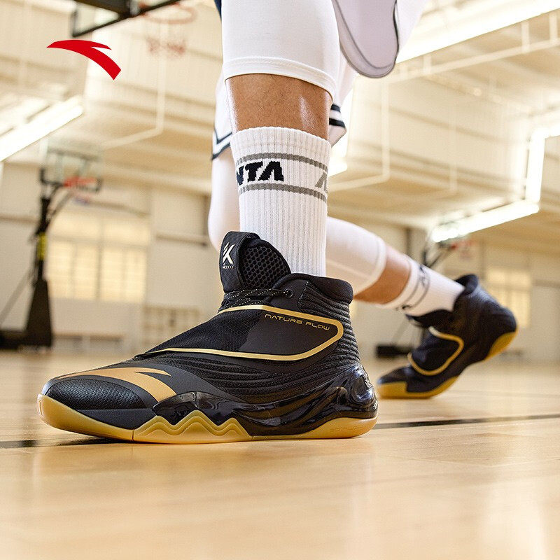 球鞋安踏kt6汤普森6代高帮篮男鞋冬季实战耐磨篮球鞋