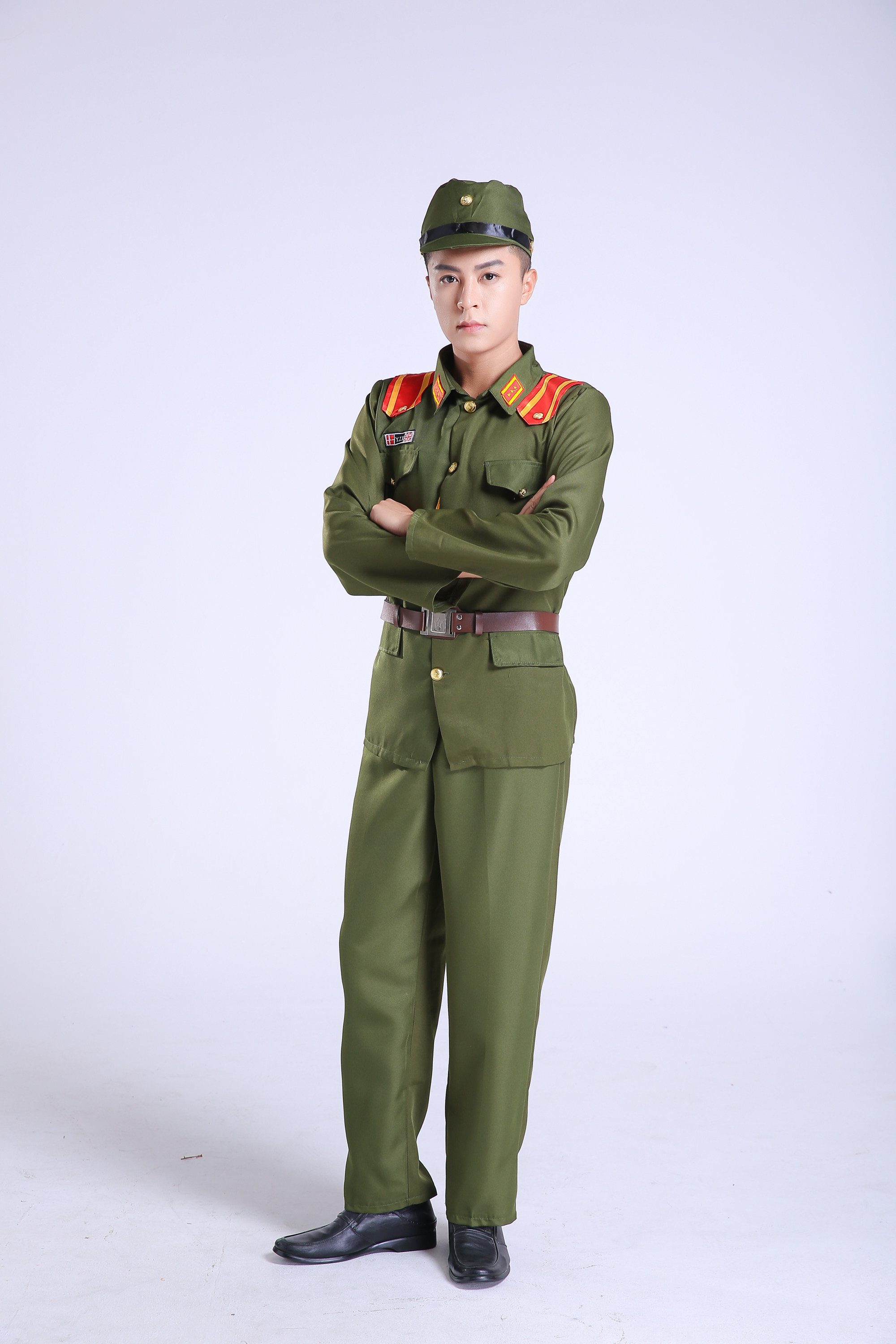 服装日本军官演出演出服抗日舞台表演士兵皇军儿童演出服