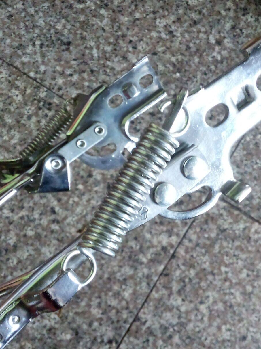 弹簧电动车自行车支架脚架停车车架脚撑车梯支撑脚撑