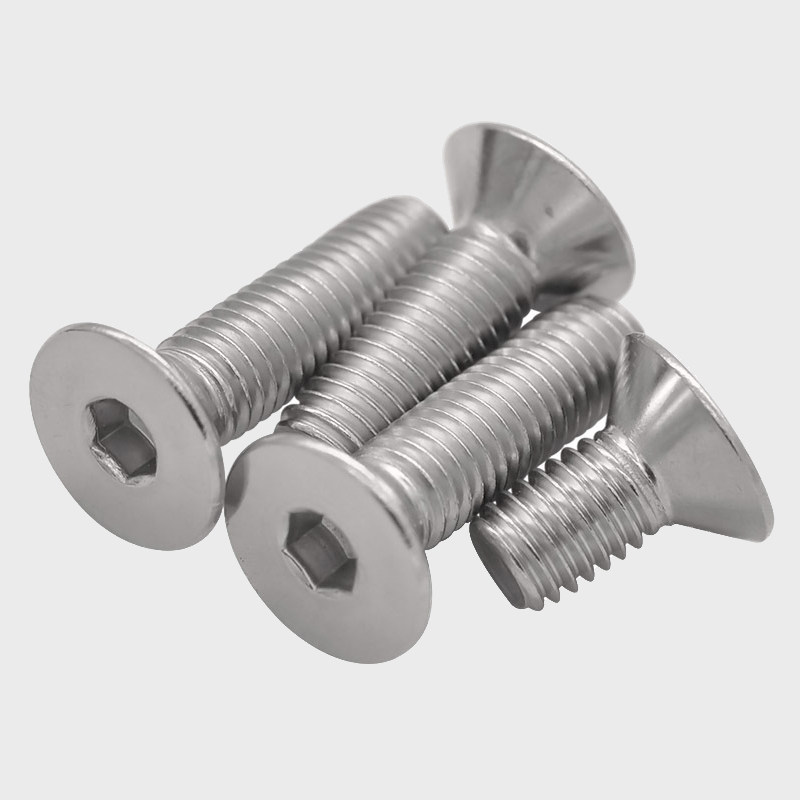 促销正品304不锈钢内六角沉头螺钉m8平杯螺丝平机螺栓标准din7991