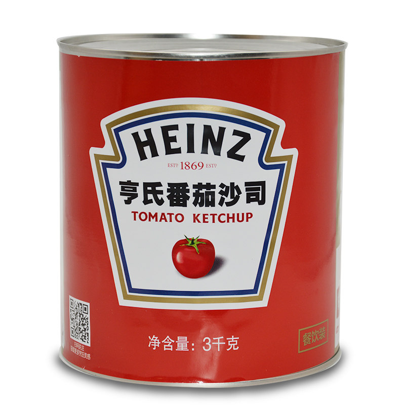 整箱商用番茄调味披萨意面薯条茄汁亨氏罐装番茄酱