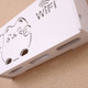 Wireless router storage box wall hanging WiFi rack cat decorative punching blocking box set top box shelf Wireless router storage box wall hanging WiFi rack cat decorative punching blocking box set top box shelf