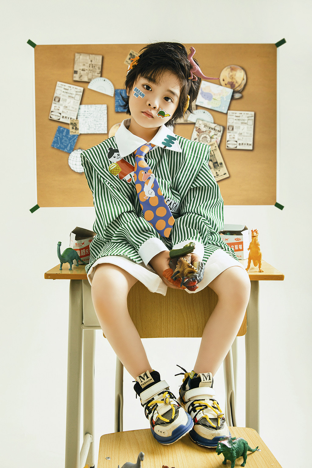 2022年新款12岁大童男孩影楼拍照服装儿童摄影儿童演出服