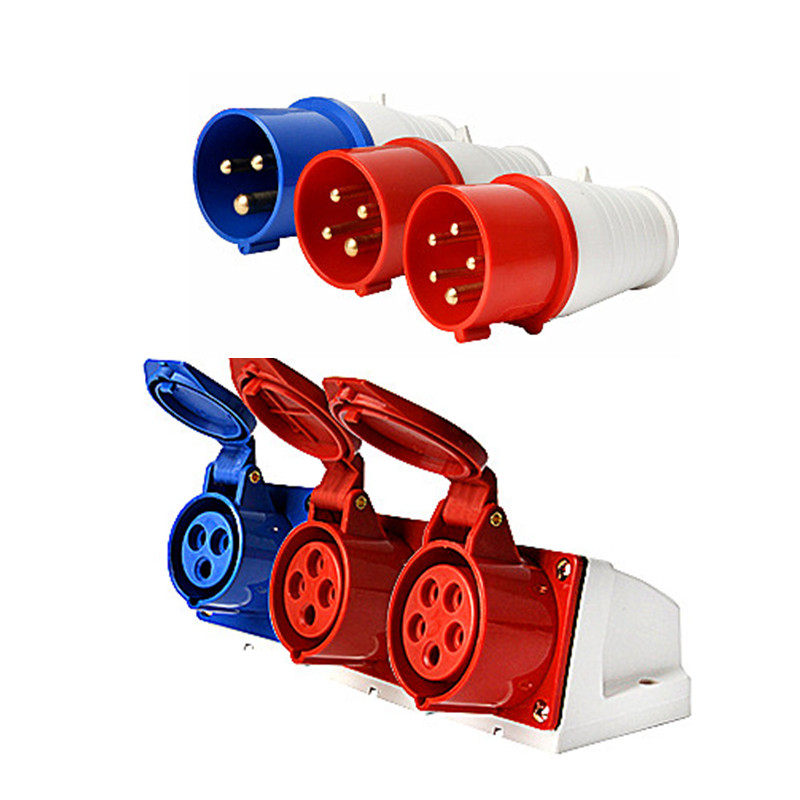 插座工业航空耦合器连接器防水防爆施工插头
