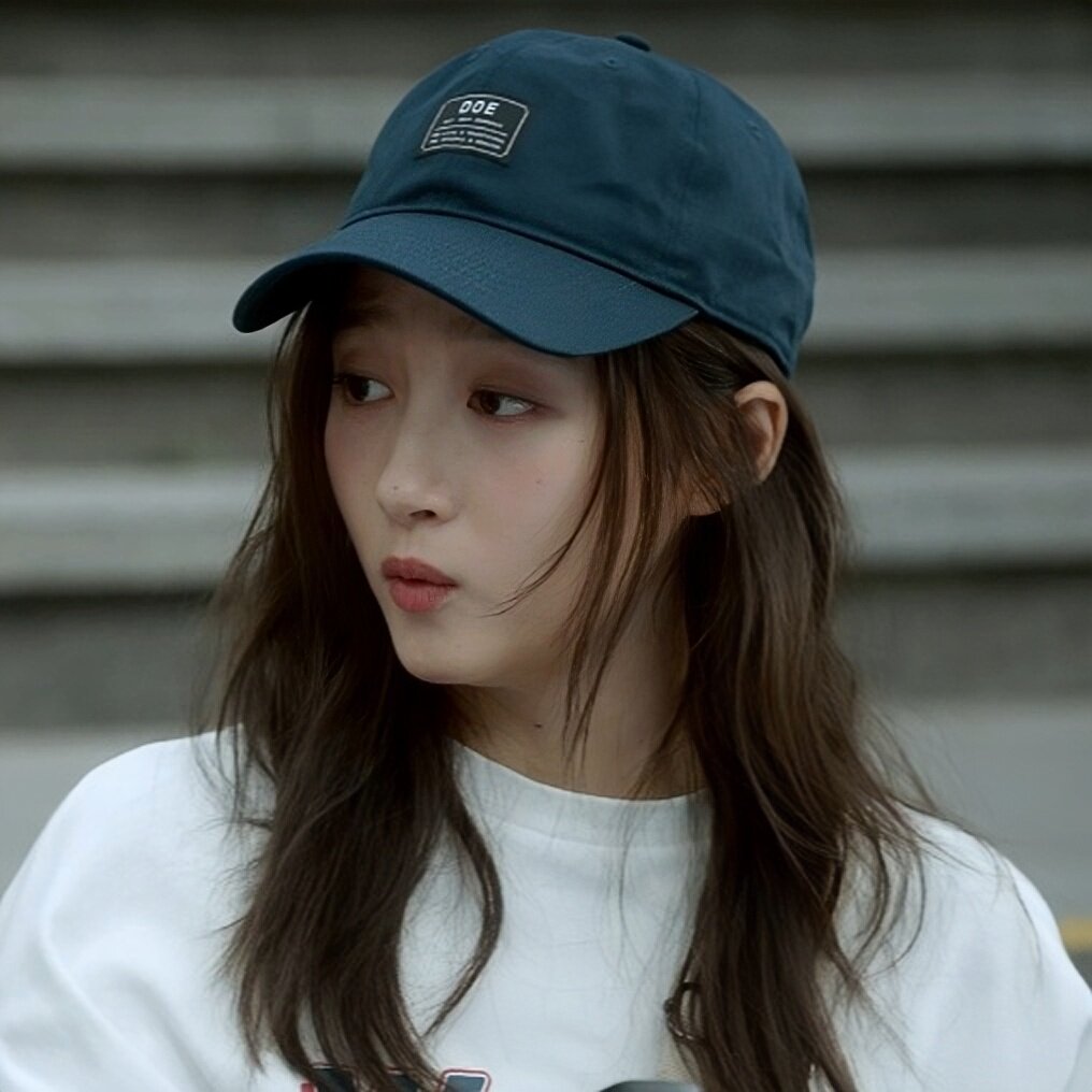 原版二十不惑关晓彤梁爽同款帽子纯色拼接鸭舌帽帽子