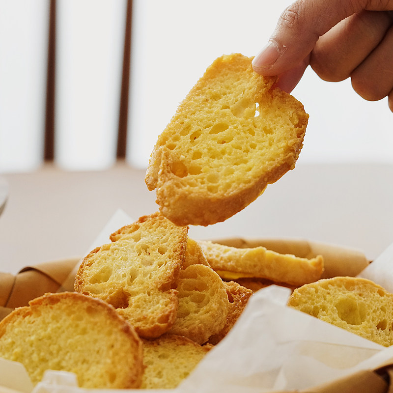 夏午三点柠檬面包脆早餐充饥解馋糕点即食早餐休闲小吃点心