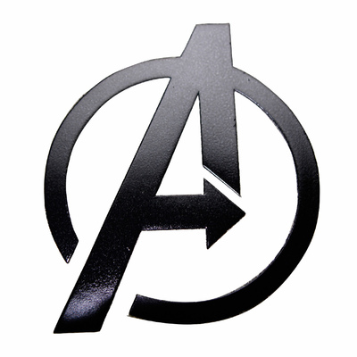 复仇者联盟2 神盾局钢铁侠动漫周边手机金属贴 电脑贴纸车贴卡贴