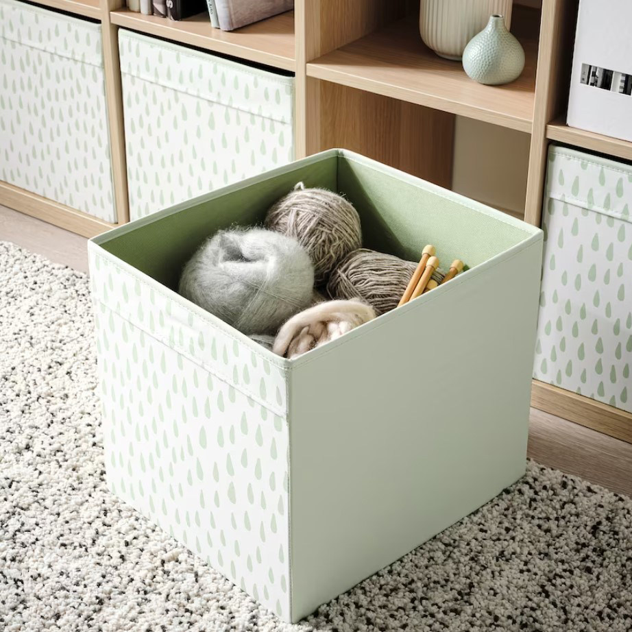 收纳ikea宜家正品品德洛纳储物盒布艺衣物玩具收纳箱