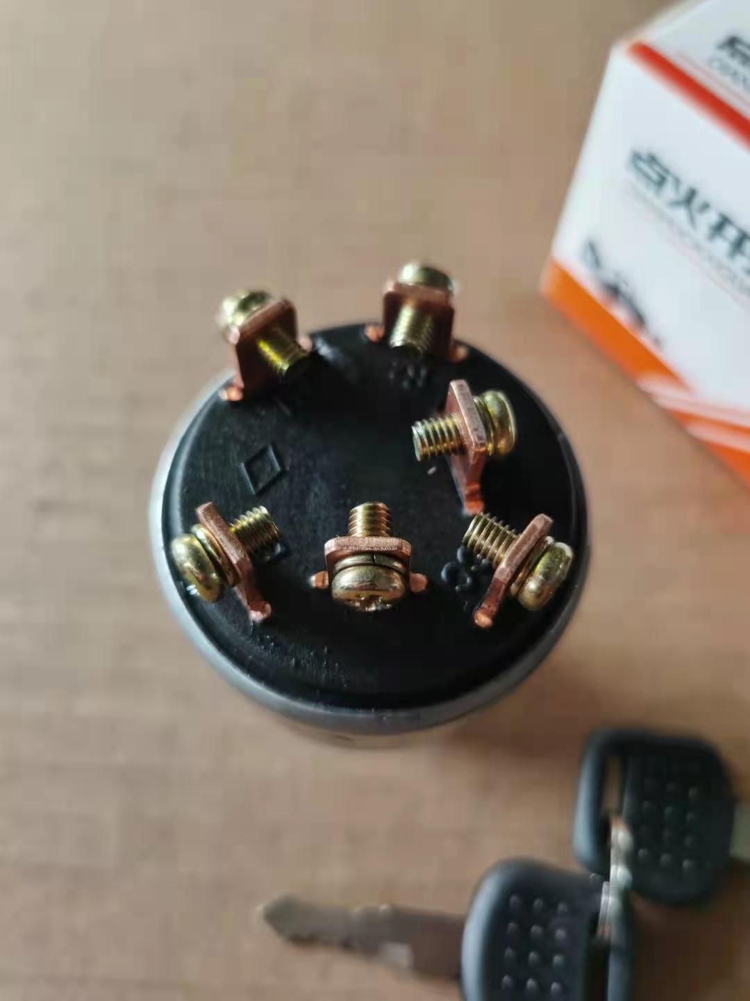 常州东风304364354404b拖拉机预热启动点火开关钥匙门jk406b