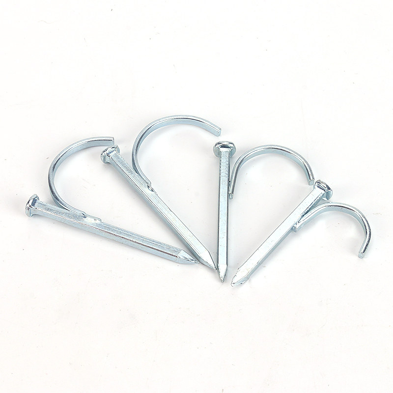 ppr水管方钩钉卡码钉管勾钉四分六分1寸管卡管夹