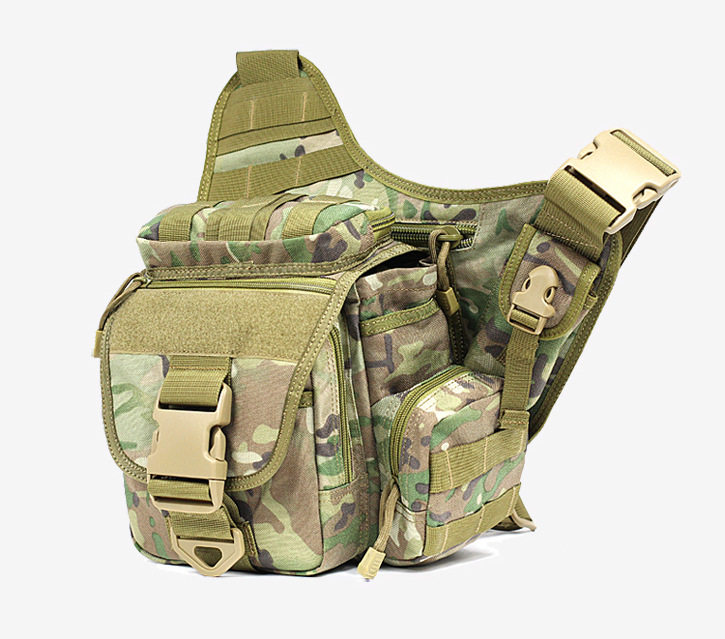 1000dcordura塘鹅鞍袋户外旅游战术迷彩单肩包男单肩背包