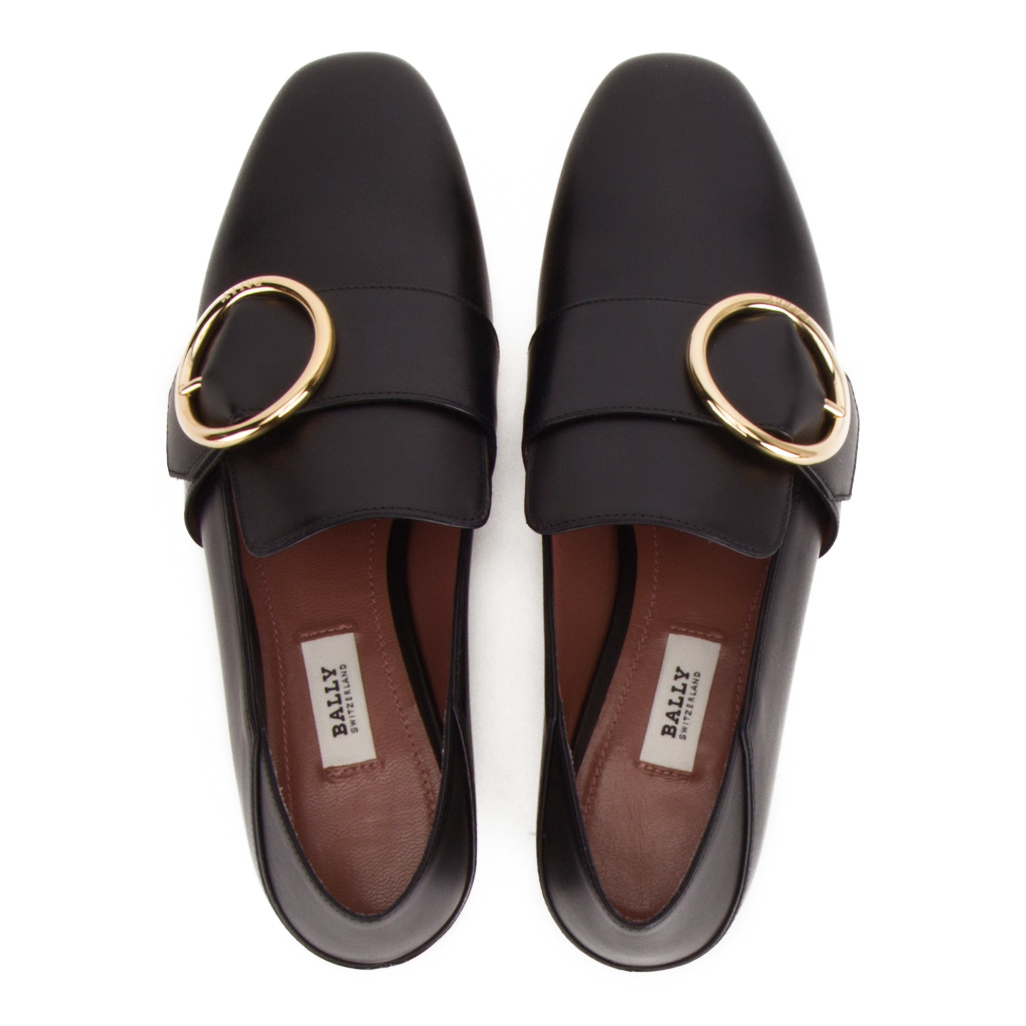 bally巴利女鞋lottieloafer乐福鞋可踩跟正装单鞋一单鞋