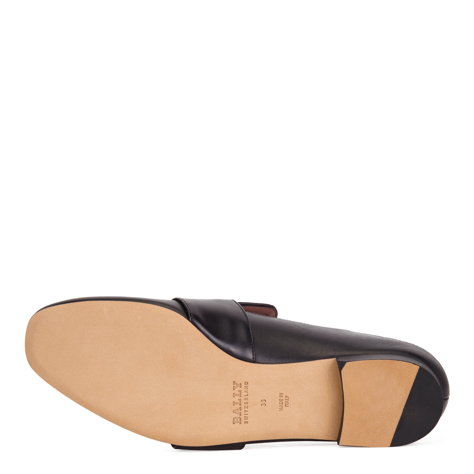 bally巴利女鞋lottieloafer乐福鞋可踩跟正装单鞋一单鞋