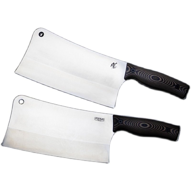 百浓psrk合金钢dc53斩骨刀火夫家用锋利剁骨刀厨刀菜刀