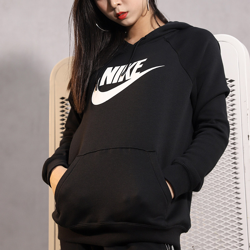 nike耐克卫衣女2021春季新款套头运动服长袖bv4127运动卫衣