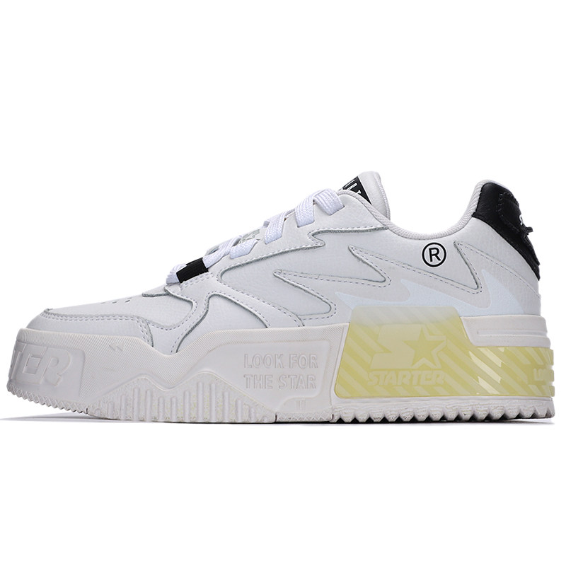 starter官网女鞋2022春季新款运动鞋低帮板鞋复古休闲鞋小白鞋潮