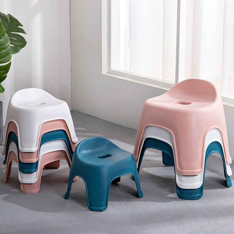 新款塑料小儿童小号板凳家用客厅成人换鞋凳宝宝矮凳加厚踩脚凳子