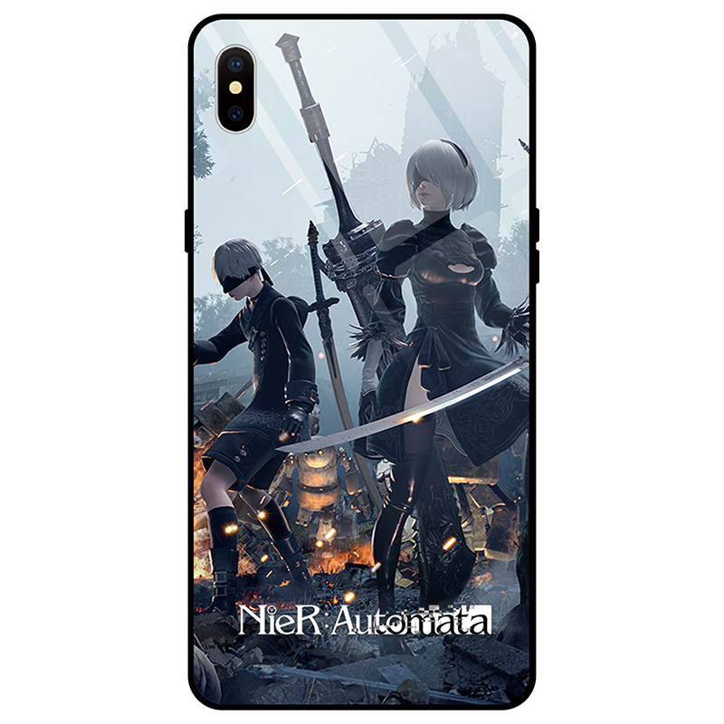 尼尔机械纪元2b小姐姐姐游戏周边玻璃手机游戏实物周边