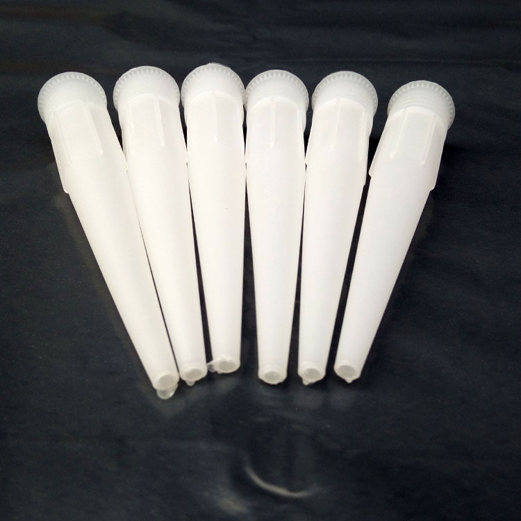 玻璃胶嘴头硅胶密封胶耐候通用帽子无孔硬胶头子玻璃胶