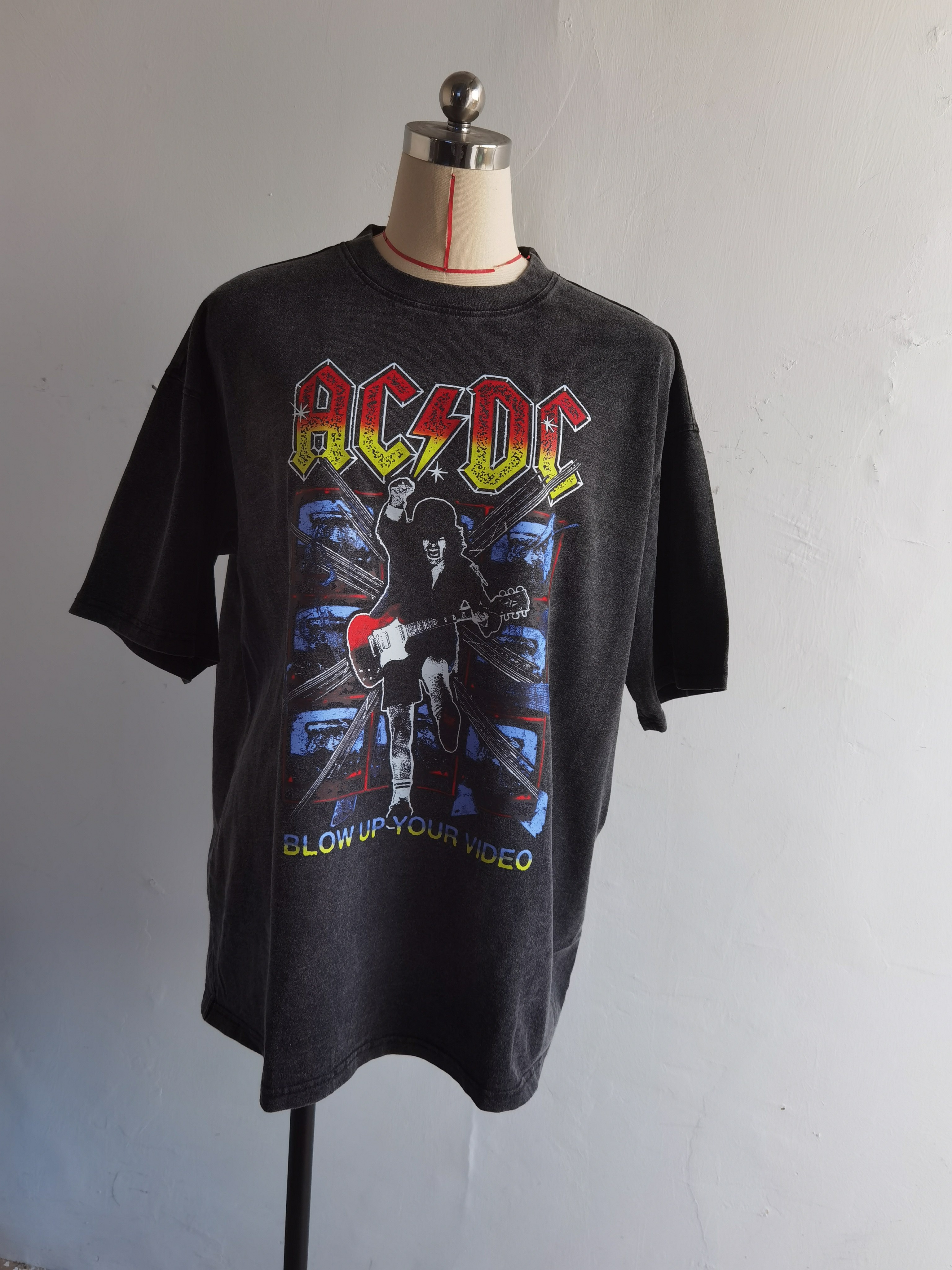 短袖中二insacdc摇滚metallica乐队nirvana涅盘vintaget恤