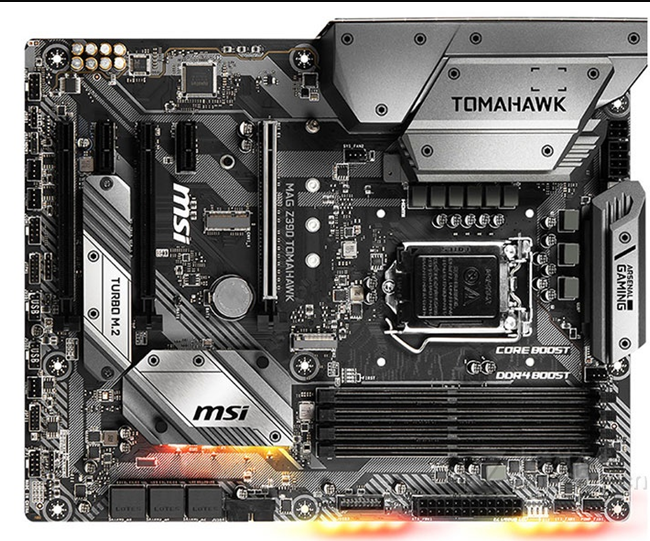 微星magz390tomahawk战斧导弹主板1151支持i58600i787009900k主板