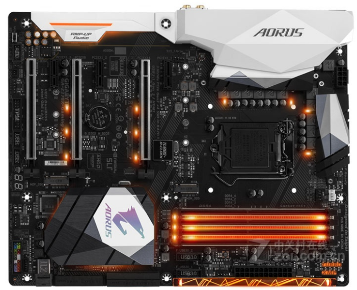技嘉aorusz270x-gaming5主板1151针支持i565006600i767007700k主板