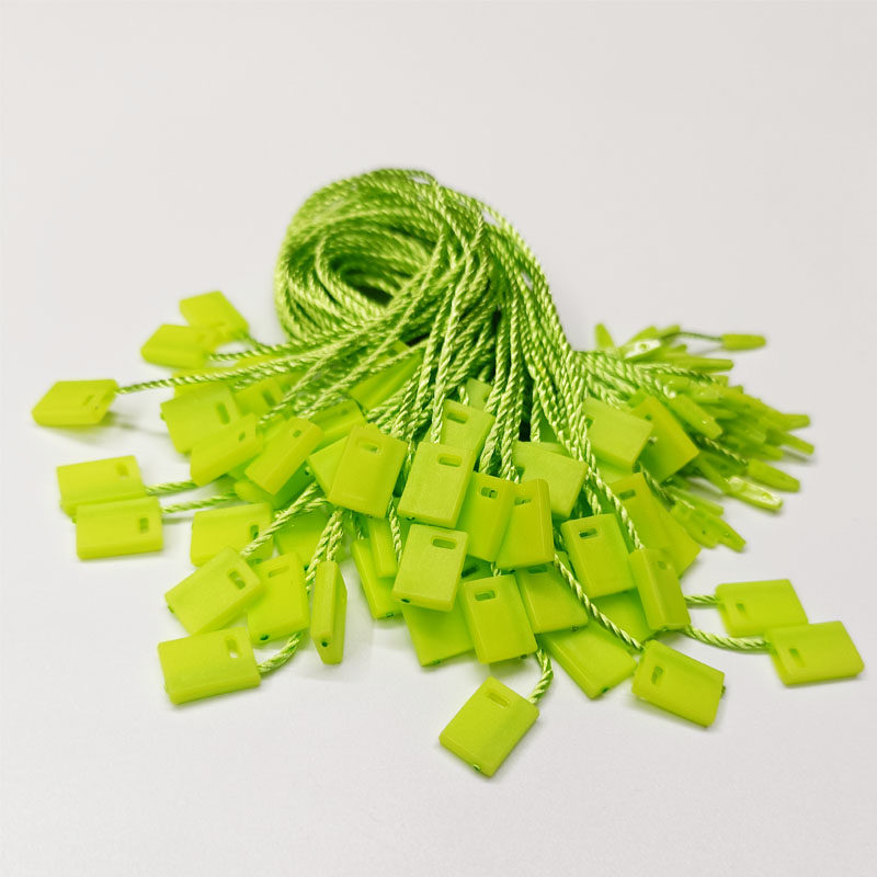 包邮吊牌绳手穿商标线服装吊粒子母扣挂牌线黑色白色1000根