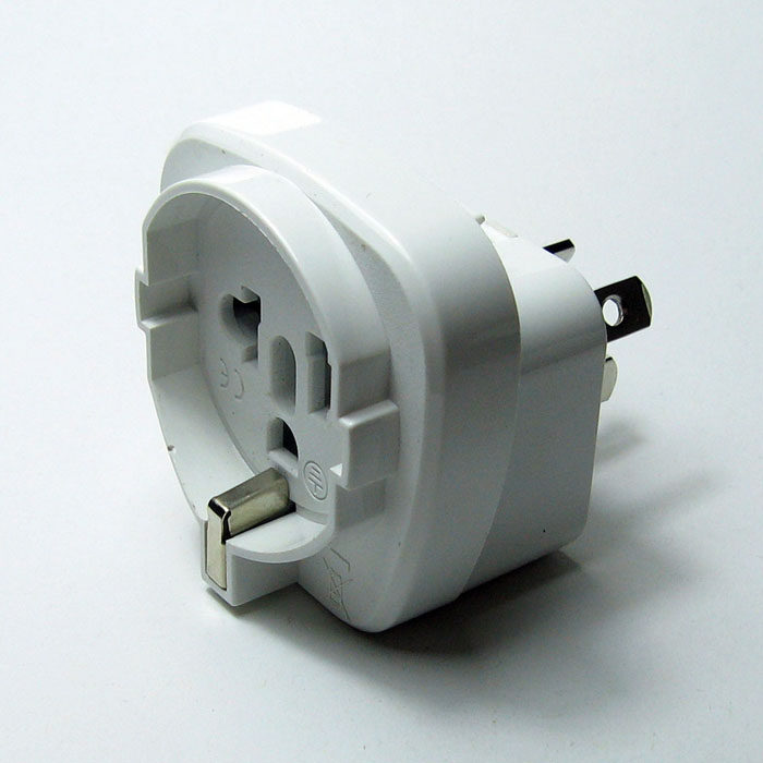 俄罗斯泰国韩国插座转换器二头三头福库电饭煲配件转换插头