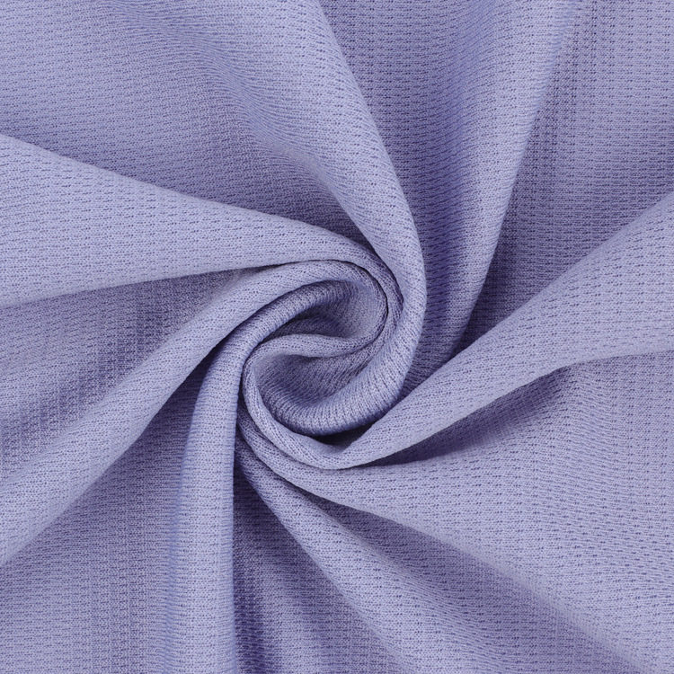 全涤针织网眼布100d鸟眼汗布150g透气排汗运动服汗布