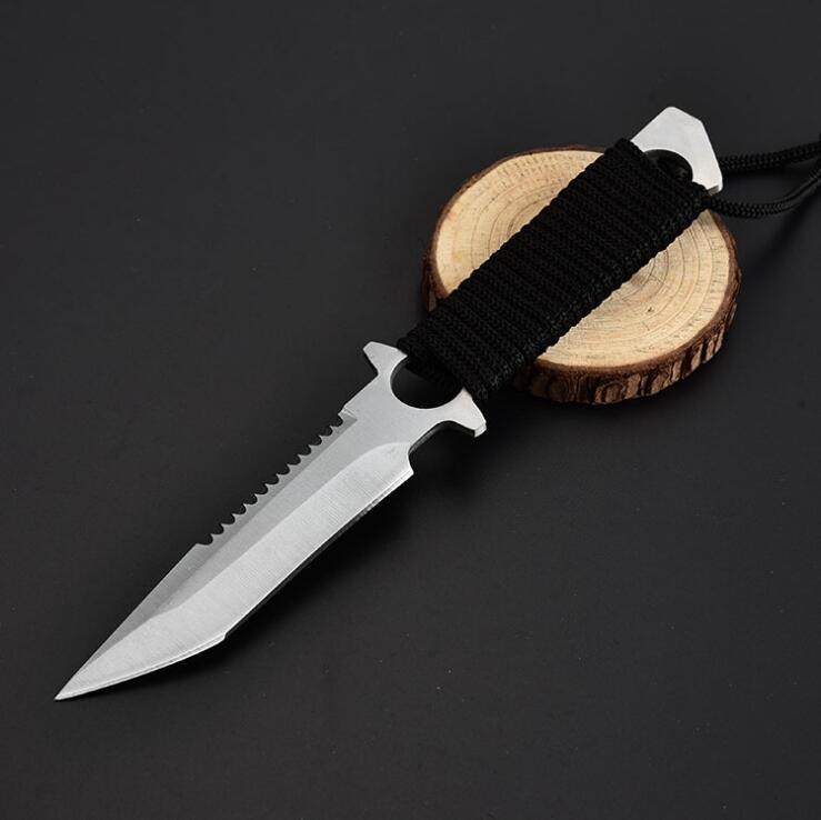 户外比首防身特种兵瑞士随身军匕手折叠氚气退役世界名刀便携短刀