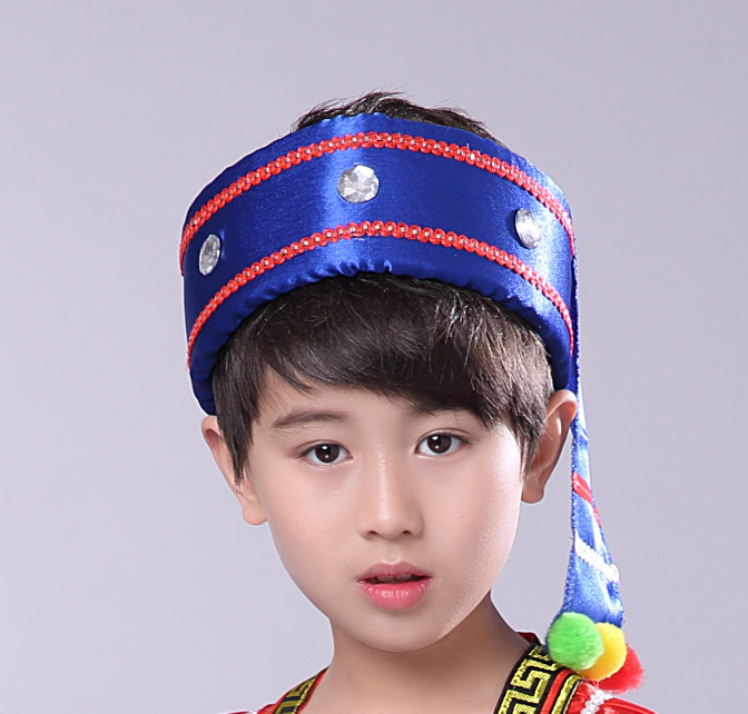 广西壮族帽子儿童少数民族苗族土家族彝族傣族瑶族侗族帽子