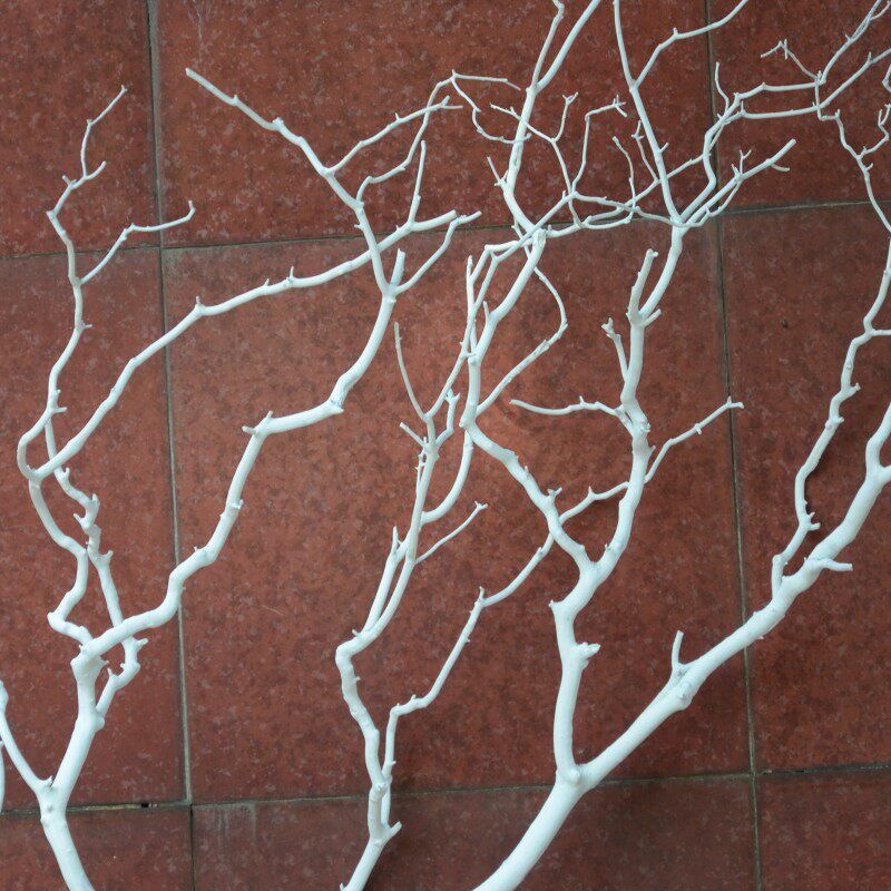 干树枝干枝干树白色枯树枝仿真艺术假树造型树树枝装饰仿真珊瑚枝