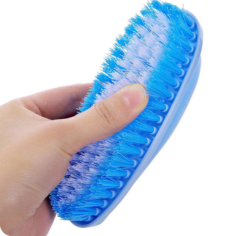 多功能洗衣刷子 强力清洁刷子带手柄衣服刷内衣刷 脸盆刷衣物用刷