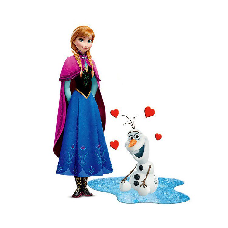 新款冰雪奇缘安娜假发时尚成人 儿童带辫子 角色扮演anna假发套