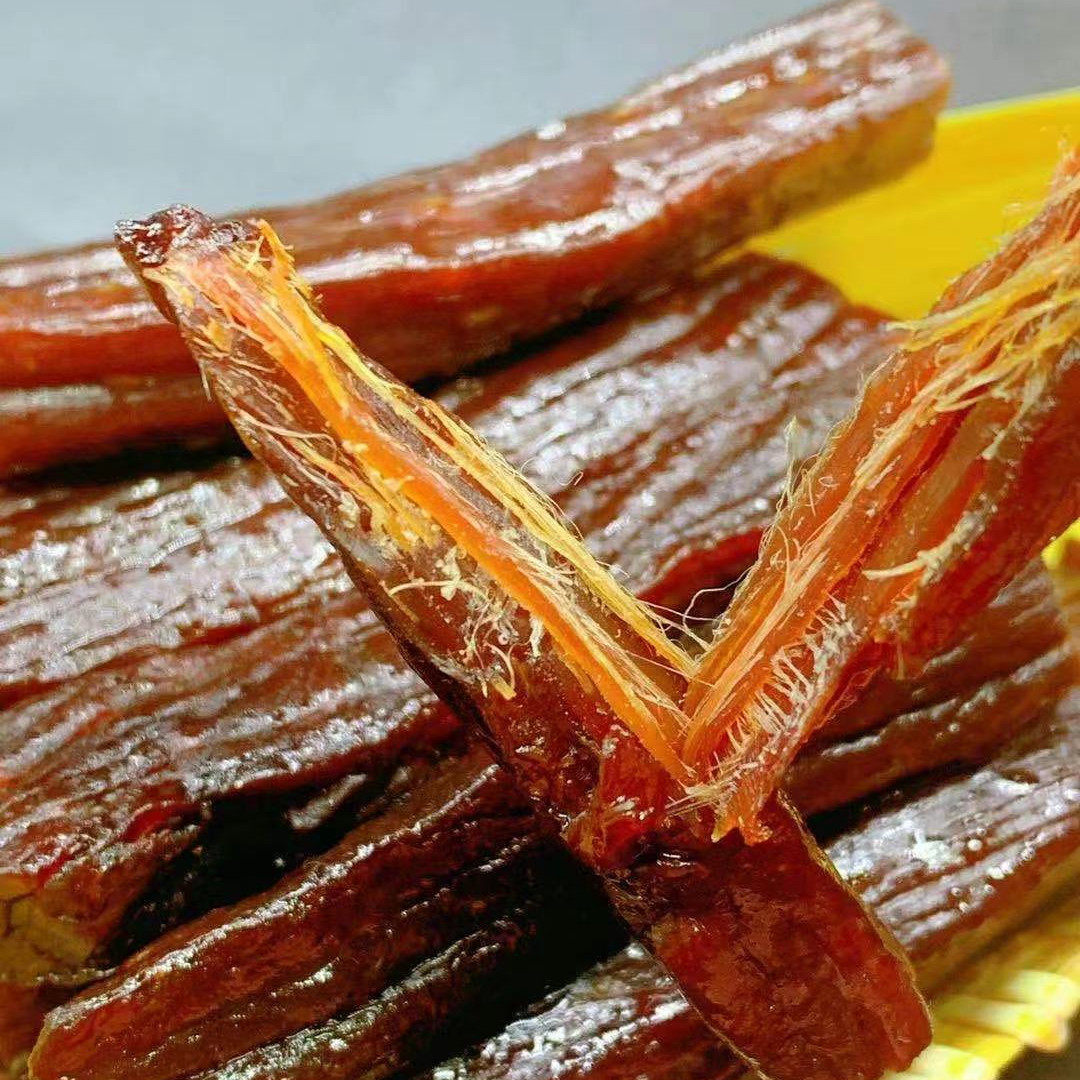 内蒙古风干牛肉干通辽草原罕达山特产正宗500g独立包装小零食香辣