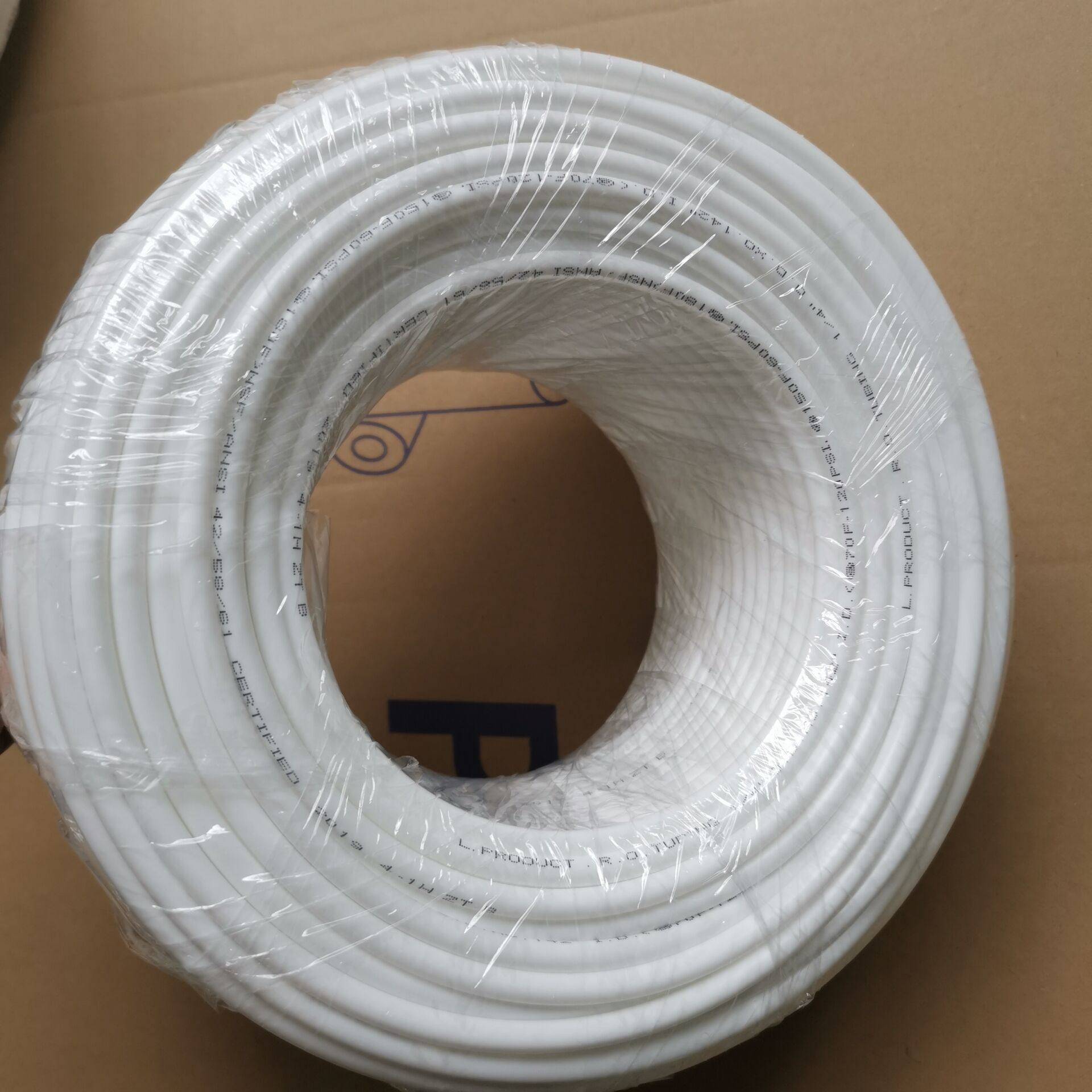 纯水净水饮水机2分管100米食品品级带字白管净水器净水器